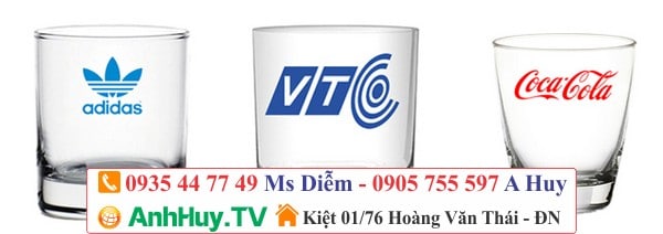in logo ly thủy tinh sứ tại đà nẵng LH : 0935 44 77 49 - 0901 99 40 88 AnhHuy.TV