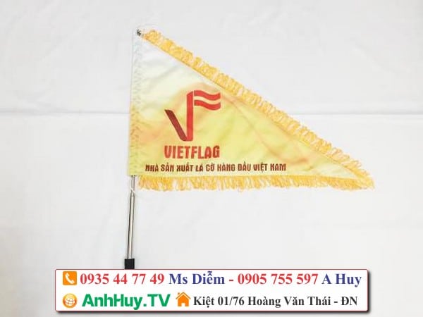 Cờ Cầm Tay Du Lịch Tour Guide Hand Held Flag 0935447749 Xuân Diễm
