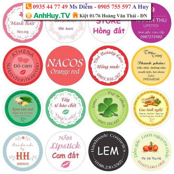 In Sticker Đà Nẵng 0935 44 77 49 Xuân Diêm