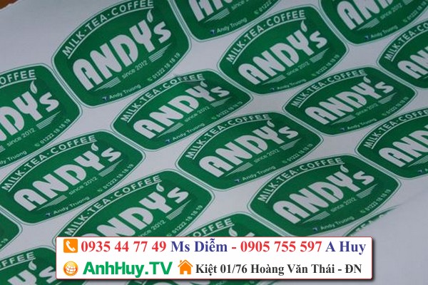 In Decal chất lượng giá tốt tại Đà Nẵng 0935447749 ANHHUY.TV