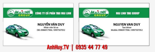 In Name Card Đà Nẵng Thiêt Kế In Ấn Dịch Vụ In Quảng Cáo Anh Huy TV 0935447749