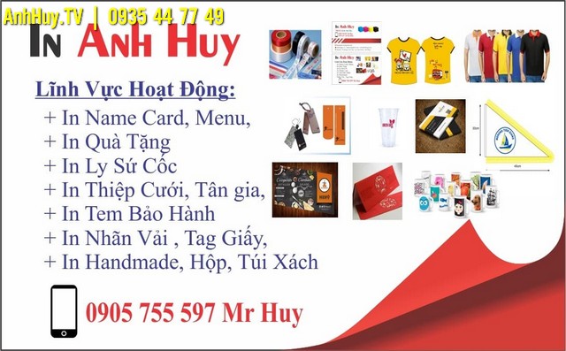 Xưởng In Đà Nẵng Quảng Cáo Anh Huy TV 0935447749