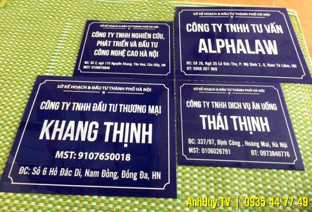 Làm bảng hiệu MICA chữ nổi giá rẻ tại TP Đà Nẵng 0705444489 Xuân Diễm
