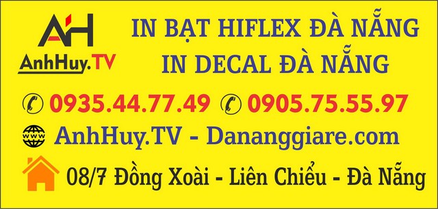 In bạt hiflex giá rẻ tại Đà Nẵng