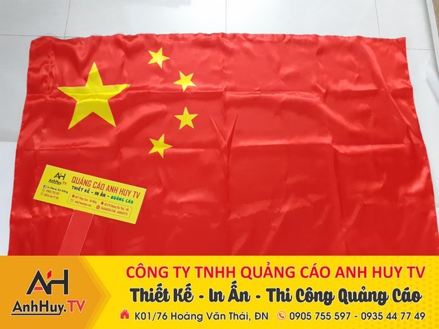 In cờ Đà Nẵng lấy gấp giả rẻ vải khổ lớn 60 x 90 cm 2
