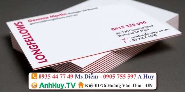 In Name Card Visit Danh Thiếp Tại Đà Nẵng