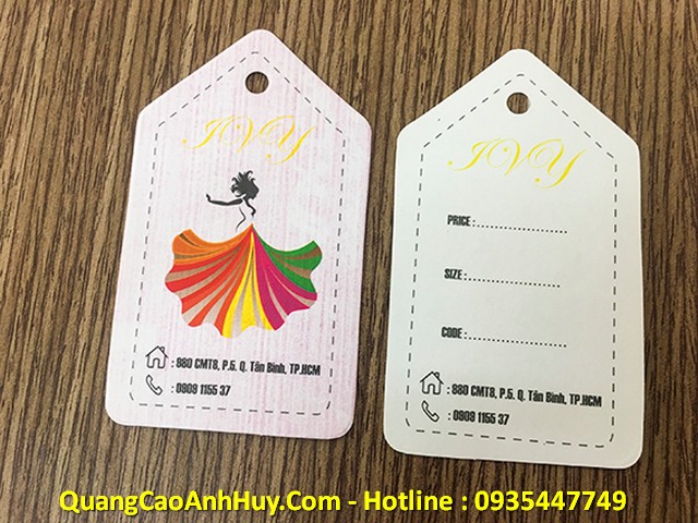 In tag treo thẻ bài tại Đà Nẵng 0935447749 Xuân Diễm