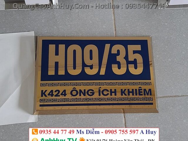 Bảng Tên Công Ty – Mica – Đồng – Inox Số nhà theo yêu cầu giá rẻ lấy nhanh gấp 0905755597