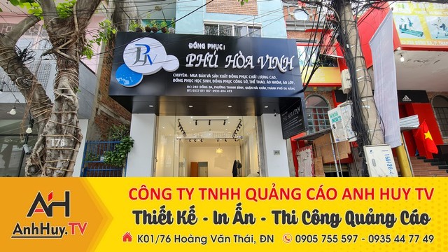Bảng hiệu quảng cáo Đà Nẵng Alu Led Mica Hiflex hộp đèn chữ nổi giá rẻ 0905755597