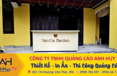 Báo giá chữ nổi alu gương vàng làm bảng hiệu quảng cáo Đà Nẵng