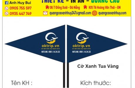 Làm cờ tour du lịch cho hướng dẫn viên tại Đà Nẵng 0935447749