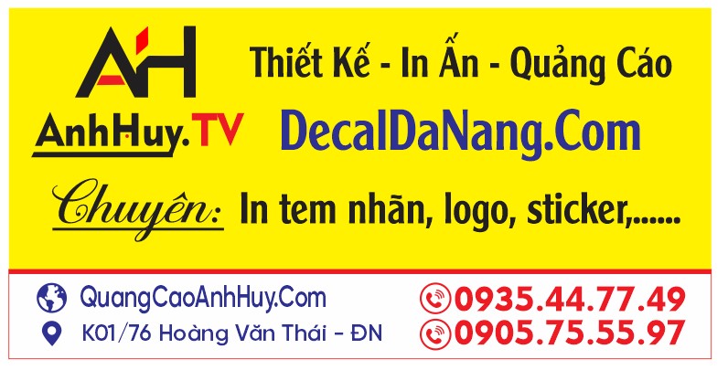 Giá in decal Đà Nẵng tư vấn báo giá nhanh 247 tem nhãn tag mac 0935447749
