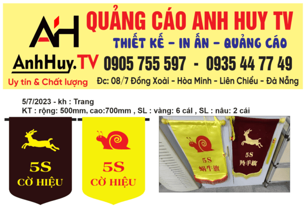 Làm cờ lưu niệm, in cờ lưu niệm, đồ lưu niệm bóng đá, làm Cup, Cờ trao thưởng