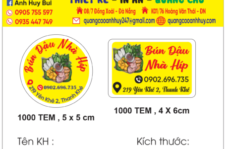 In tem nhãn trái cây tại Đà Nẵng giá rẻ lấy nhanh 2