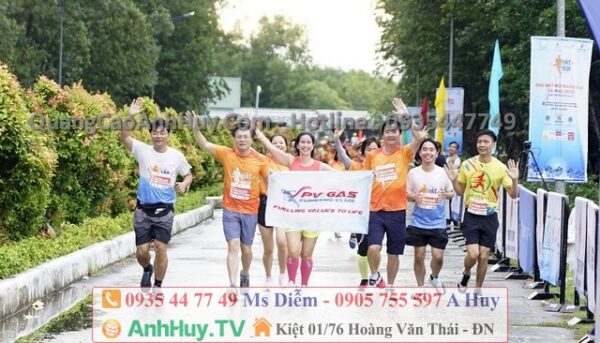 Làm cờ giải chạy bộ marathon xe đạp giá rẻ tại Đà Nẵng
