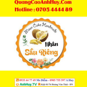 In tem nhãn sầu riêng giá rẻ tại Đà Nẵng