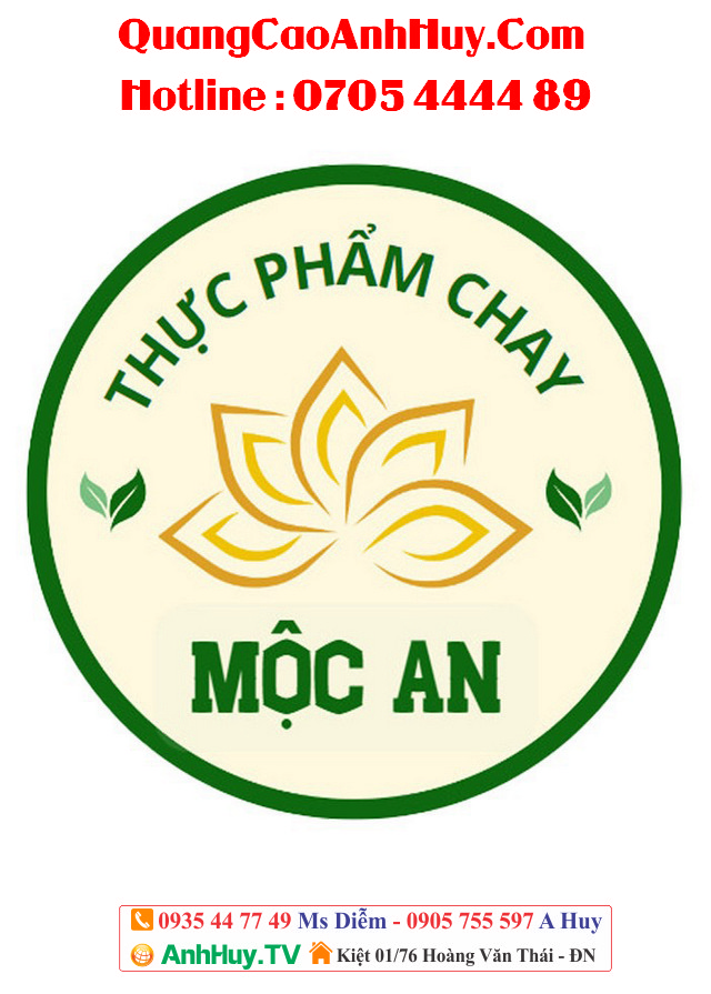 In tem nhãn dán thực phẩm chay tại Đà Nẵng