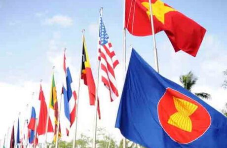 Cờ Các Nước Đông Nam Á (ASEAN) - Vải Phi, May In Đẹp tại Đà Nẵng